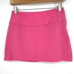 Aritzia Sunday Best Sun-Deh Barbie Pink Mini Skirt